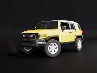 Toyota FJ Coolidge 3d model