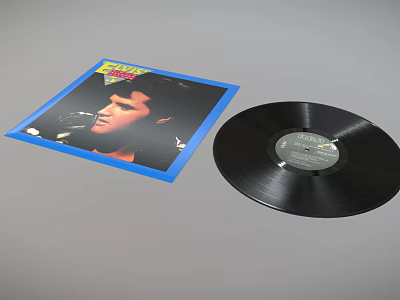 Modern vinyl volume vinyl record 3d model