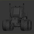 Heavy Duty Off Road Utility Vehicle With Large Oversized Tires And Robust Build