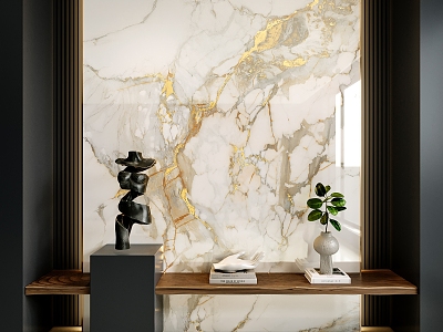 Transparent Stone Luminous Marble Background Wall Marble Background Board Transparent Marble Luxury Stone Background Wall Rock Board Porch Background Decorations 3d model