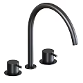 Different Styles of Black Kitchen and Bathroom Faucets for Modern Home