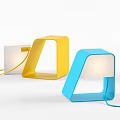 Special-shaped table lamp 3d model