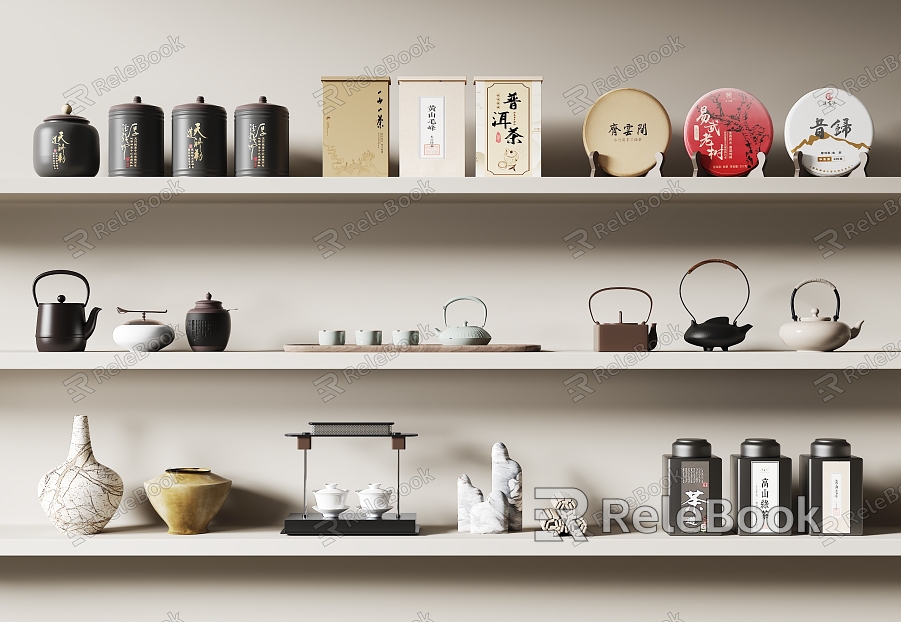 New Chinese Tea Set model