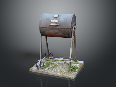 Barbecue Grill Barbecue Outdoor Barbecue Outdoor Barbecue Grill Outdoor Camping Outdoor Camping 3d model