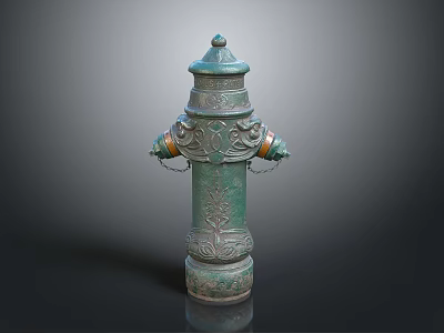 modern fire hydrant fire hydrant 3d model