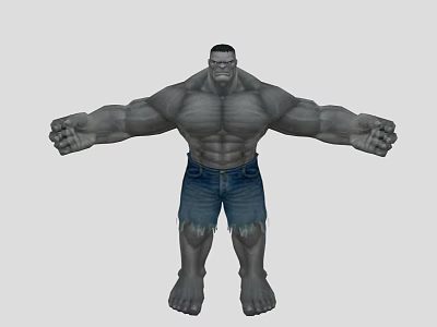 Orc Behemoth Monster Hulk Marvel Mutant Giant Warcraft Muscle Monster 3d model