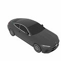 Black Mercedes Coupe Exterior Design Featuring Front And Rear Views
