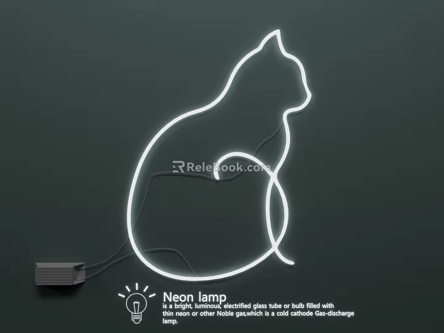 Neon Light 3d model