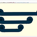 Sturdy Blue Grab Bars For Bathroom Safety And Accessibility Support