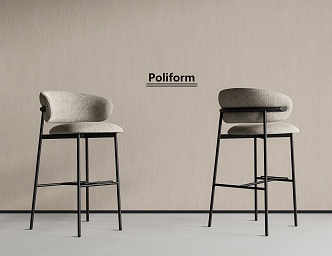 Modern Bar Chair Bar Stool 3d model