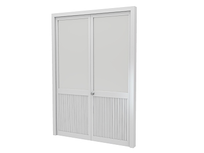 Aluminum alloy door 3d model