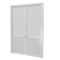 Aluminum alloy door 3d model