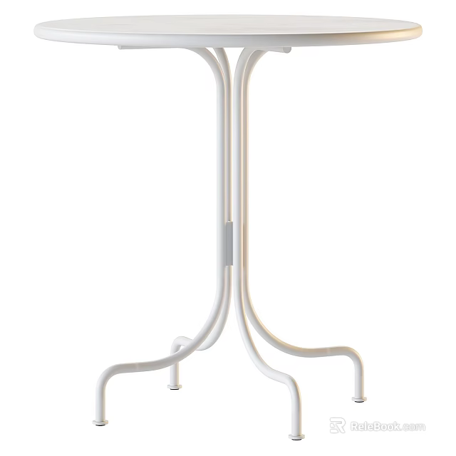 Functional White Metal Stand Design With Sturdy Frame And Movable Wheels 3d model