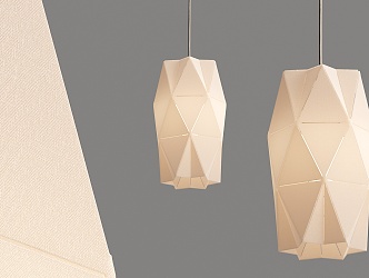 Modern Chandelier Simple Chandelier 3d model