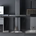 Modern range hood 3d model