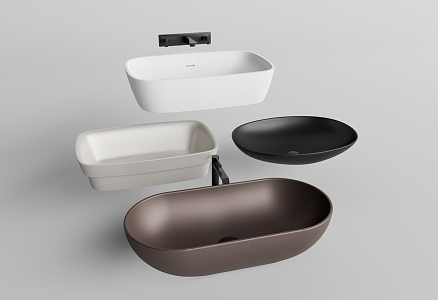 Modern wash basin wash basin table basin 3d model