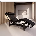 Modern Cassina recliner 3d model
