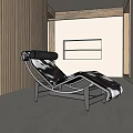 Modern Lounge Chair Design With Leather Upholstery And Wooden Frame In Bright Interior Space