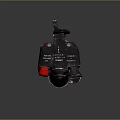 Modern operating bar aircraft joystick game machine operating bar arcade operating bar 3d model