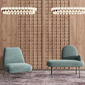 Modern Single Sofa Single Sofa Combination 3d model