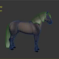 Brown And White Horse 3D Model Specialty Store Featuring Detailed Lifelike Design