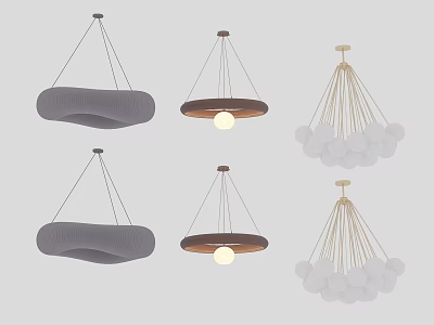 Lamps and chandeliers 3d model
