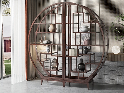 New Chinese Antique Rack model