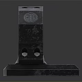 Metallic Hexagonal Ring Mechanical Parts With Base Holes And COO Logo