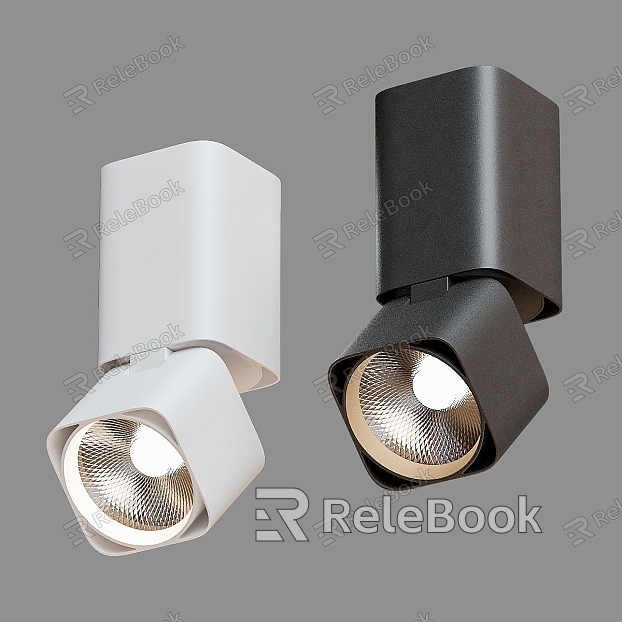 Simple downlight spotlight model