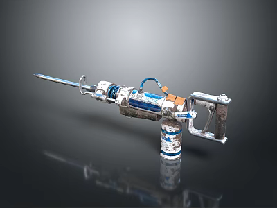 Handheld Electric Drill Tool For Household Drilling On Metal And Wood Surfaces 3d model