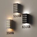 Modern wall lamp personalized wall lamp creative wall lamp 3d model