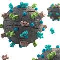 Modern Cell Protein Cell 3d model