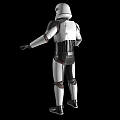 Realistic Storm Soldier Modern Realistic Soldier Storm Soldier Movie Star Wars Future Technology 3d model