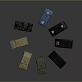 Various Types Of Military Vehicles Models In Different Colors And Designs