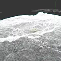 Industrial Equipment For Rock Surface Processing With Pit And Textured Structure