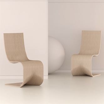 modern leisure chair 3d model