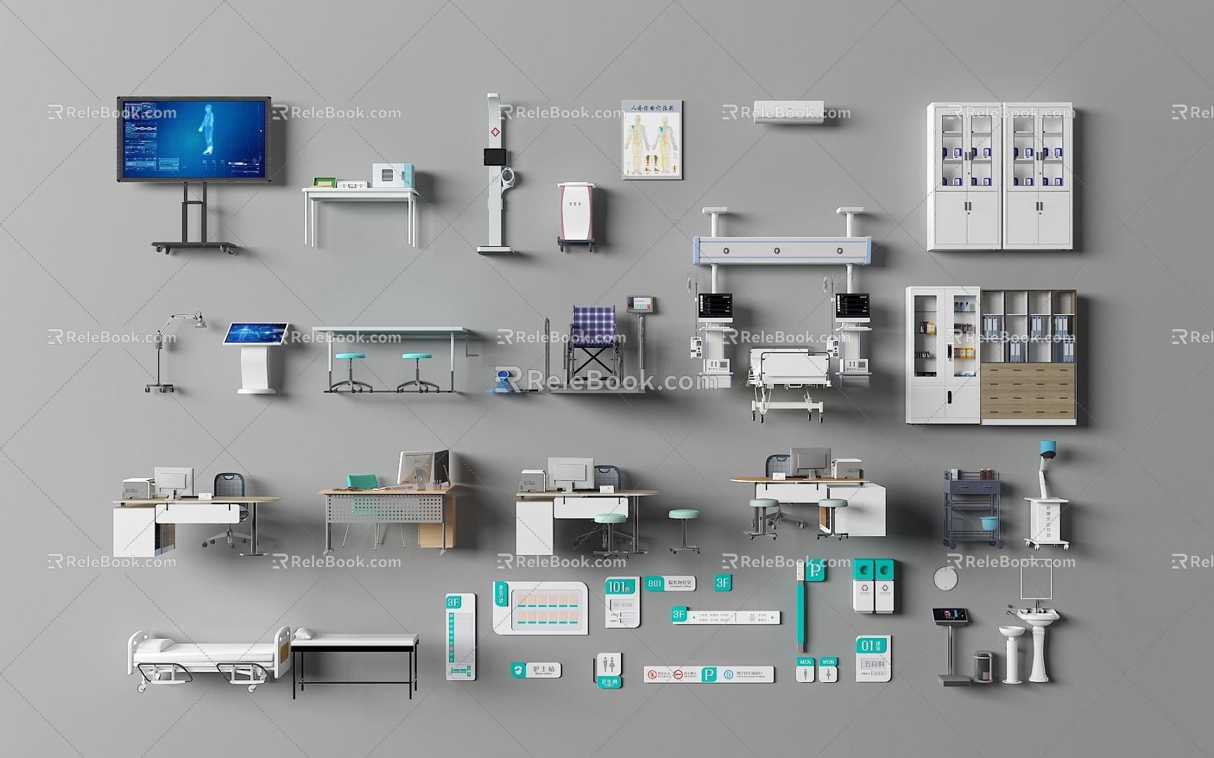 Medical Devices Medical Equipment 3d model