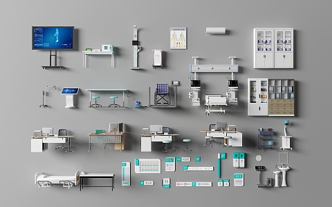 Medical Devices Medical Equipment 3d model