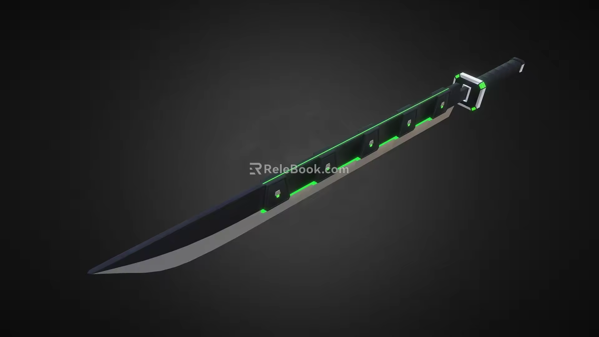 Science Fiction Sword 3d model