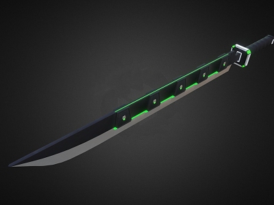 Science Fiction Sword model