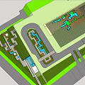 Garden Landscape Design With Pathways Water Features And Green Areas