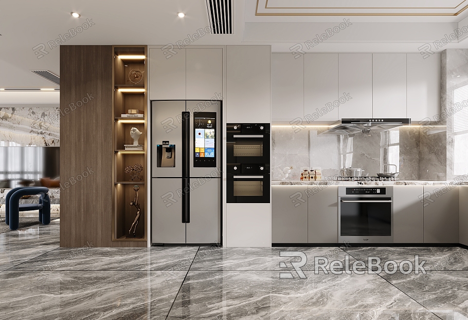 modern open kitchen kitchen kitchen model