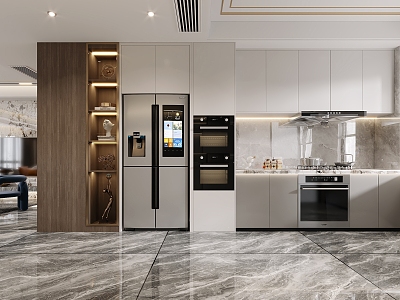 modern open kitchen model