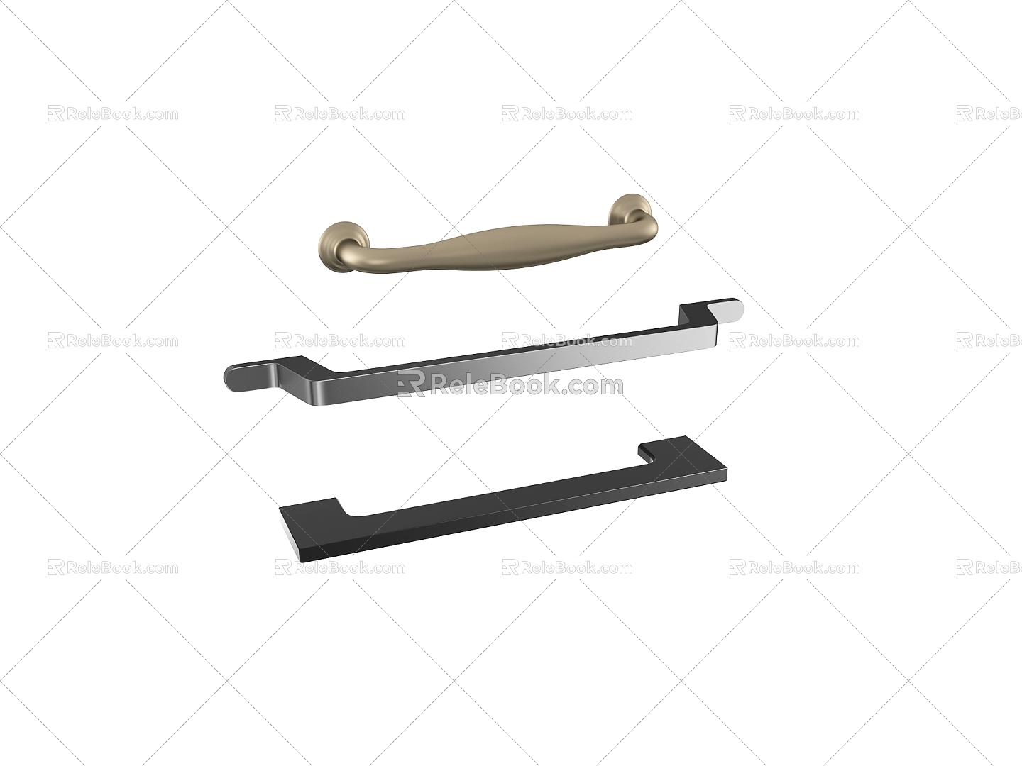 Metal handle model