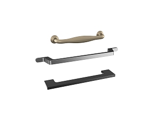 Metal handle 3d model