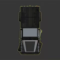 Sturdy White Pickup Truck Featuring Black Roof Rack Off Road Tires And Classic Design