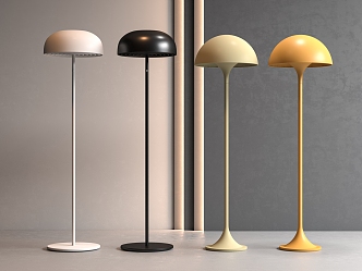 Modern floor lamp 3d model