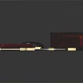 Modern Dagger Sword 3d model