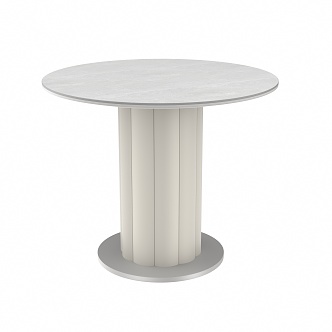 Round Table Dining Table Coffee Table Courtyard Garden Round Table Rock Board Table 3d model