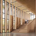 Library 3d model